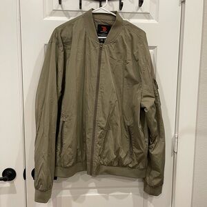 Green Taupe Men’s Bomber Jacket